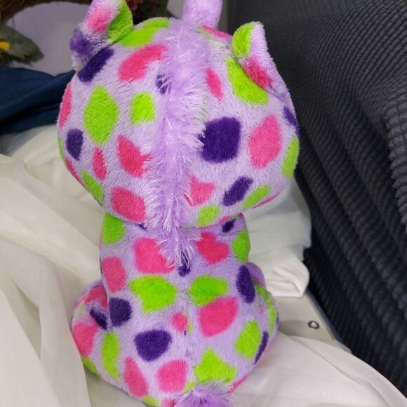 5/$25 Wishful Spotted TY unicorn plush beanie boo - Picture 4 of 6